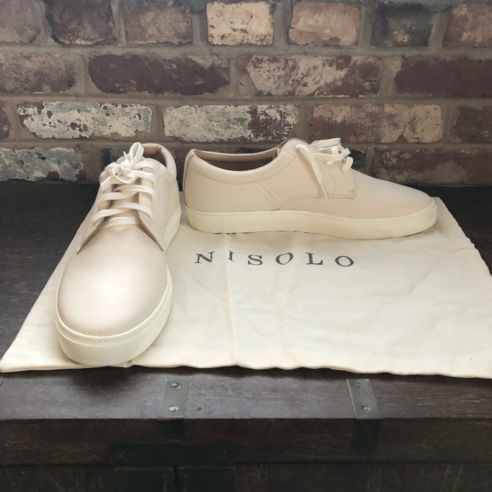 Nisolo Men’s Diego Low Top Sneaker Size 12